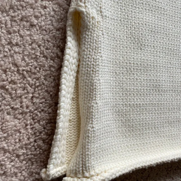 Pilcro Anthropologie Sleeveless Cream Sweater size M new! - Picture 4 of 9